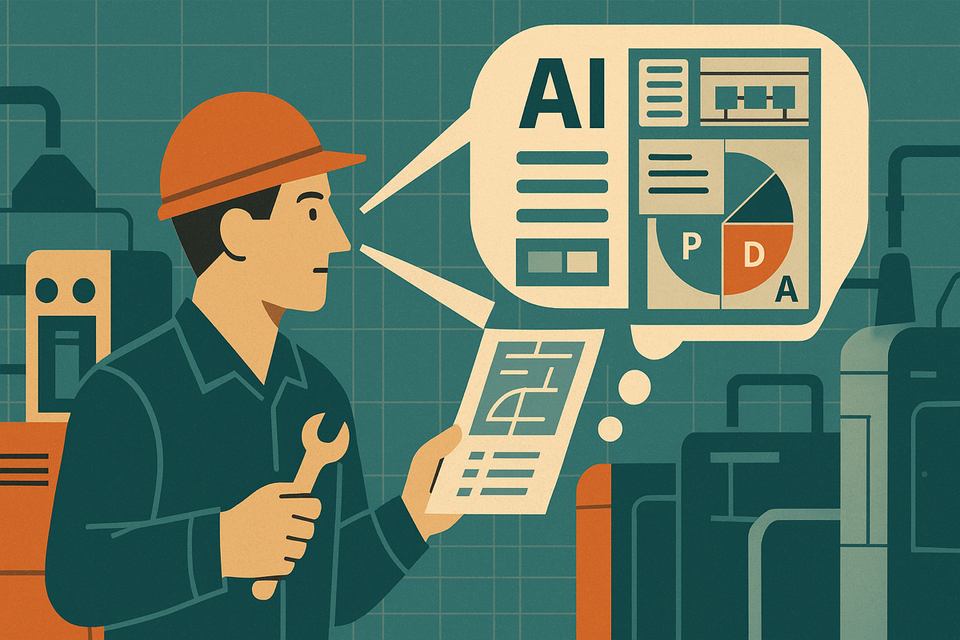 Recursive Intelligence: AI Workspaces Meet Manufacturing Wisdom - Cover Image